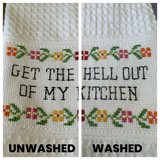 Kitchen Towel Kit: Get The Hell Out of My Kitchen
