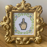 Mini Frame Kit: Middle Finger by Edwin Z. Canary