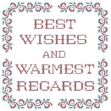 Best Wishes and Warmest Regards Pillow Case Kit