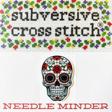 Day of the Dead Skull Needle Minder