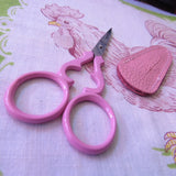 Pink Victorian Embroidery Scissors