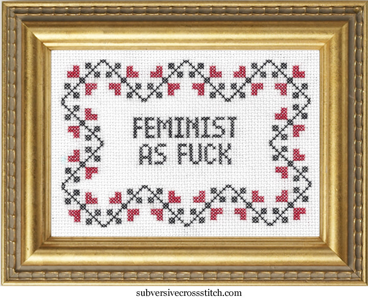 Feminist as Fuck – Designer Clutch Bags