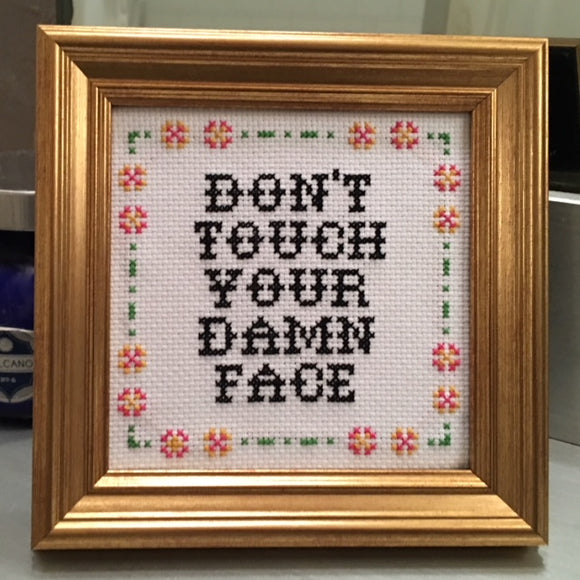 PDF: Don't Touch Your Damn Face