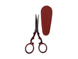 Ruby Red Victorian Embroidery Scissors