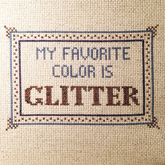PDF: Glitter Is My Favorite Color by Mr. Stevers