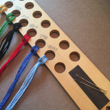 Wooden Floss Organizer