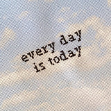 Blue Sky Printed Fabric