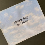 Blue Sky Printed Fabric