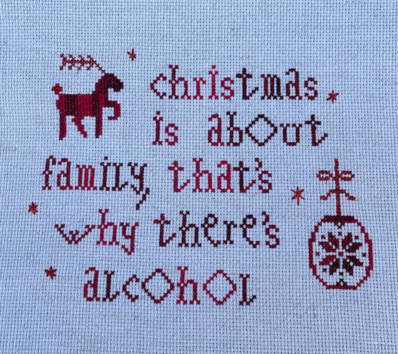 PDF: Christmas Alcohol  by Very Cross Stitching