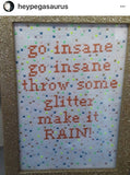 PDF: go insane go insane throw some glitter...