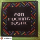 Black Cross Stitch Material