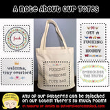 Cross Stitch-able Tote Bag: Natural