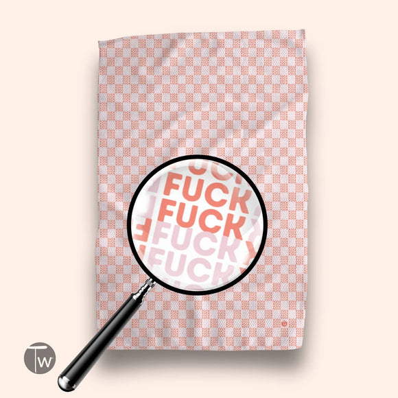 Twisted Wares: Sunkissed Illusion Tea Towel