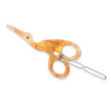 Sarah Hearts Stork Scissors Hair Clip