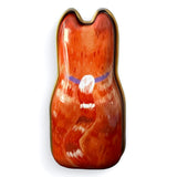 Orange Cat Tin Needle Keeper