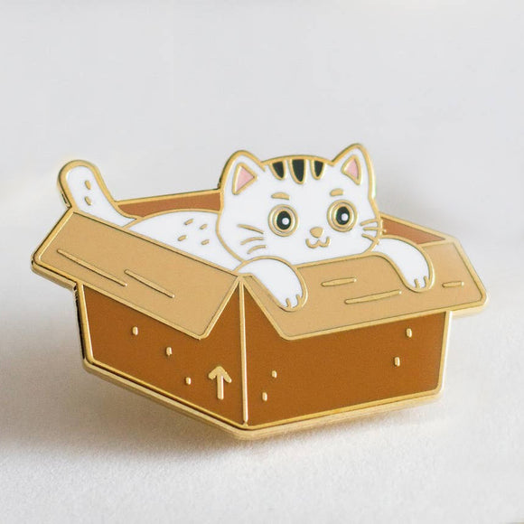 Kitty in Box Needle Minder