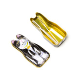 Orange Cat Tin Needle Keeper