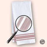 Twisted Wares: RED Fuckity Stripe Illusion Towel