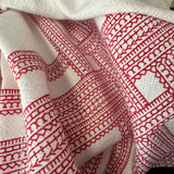 Twisted Wares: RED Fuckity Stripe Illusion Towel