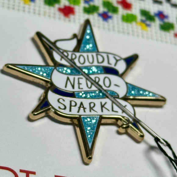 Proudly Neuro-Sparkly Needle Minder