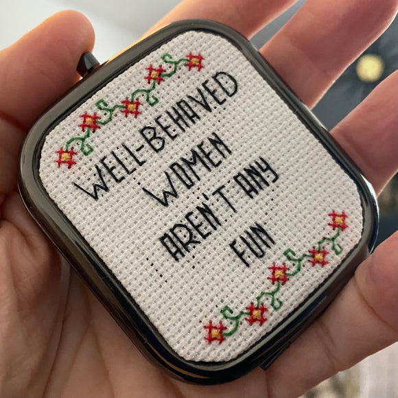 Well-Behaved Women Compact Mirror Kit