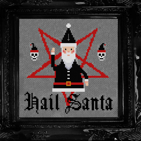 Hail Santa Kit by Witchy Stitcher