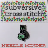 Glow-in-the-Dark Ramen Kitty Needle Minder