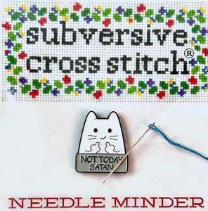 Not Today, Satan Kitty Needle Minder