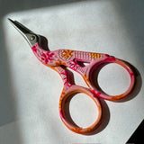 Pink Crane Scissors