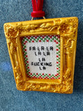 Holiday Necklace Kit: Fa La La La La La Fucking La