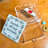 Hands Off My Doo-Dads Acrylic Tray Kit