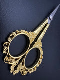 Gold Filagree Scissors