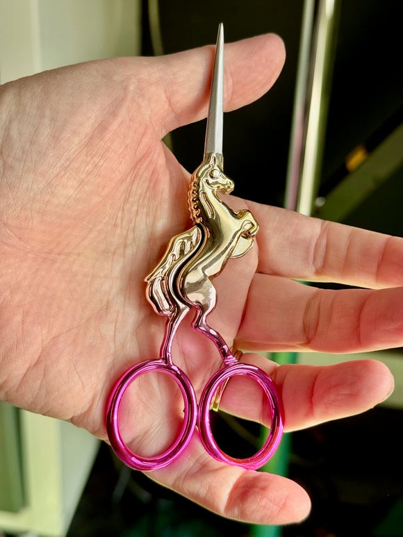 Magical Unicorn Scissors – Subversive Cross Stitch