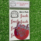 Subversive Sticker Pack #2: A bunch of fucks plus!