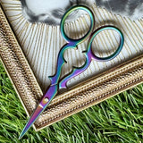 Iridescent Blue Scissors