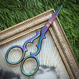 Iridescent Blue Scissors