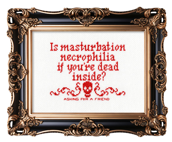 PDF: Is Masturbation Necrophilia by Mr. Stevers