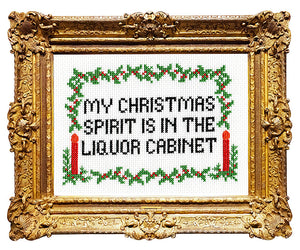 My Christmas Spirit Is In the Liquor Cabinet by Mr. Stevers