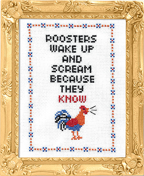 Roosters Wake Up And Scream Because They KNOW