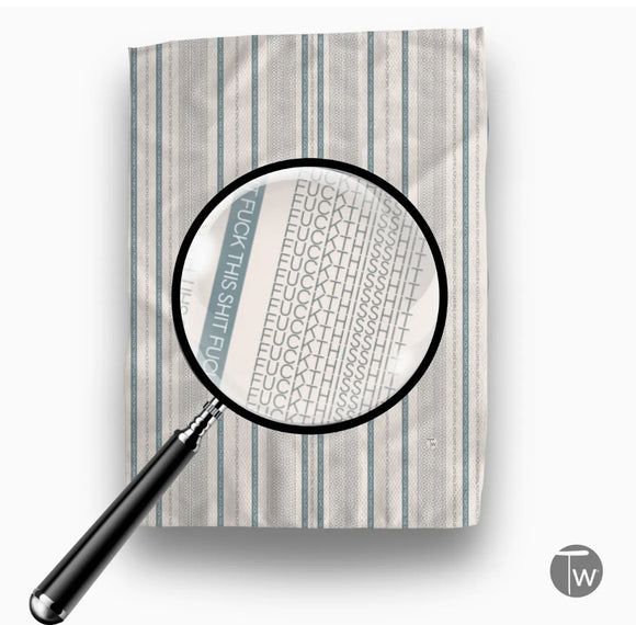 Twisted Wares: Fuck This Shit Illusion Kitchen Tea Towel