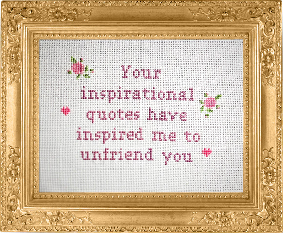 PDF by Very Cross Stitching: Your Inspirational Quotes