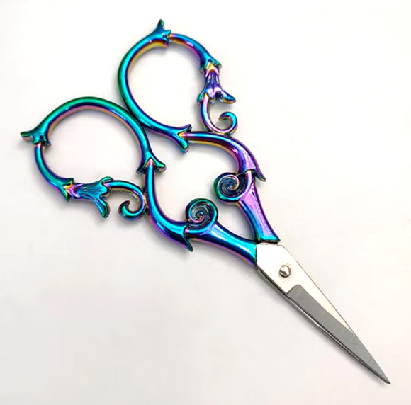 Iridescent Blue Scissors