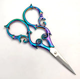 Iridescent Blue Scissors