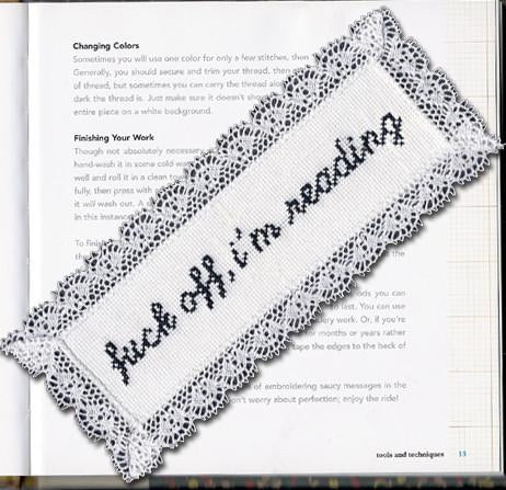 Bookmark Kit: Fuck Off, I'm Reading