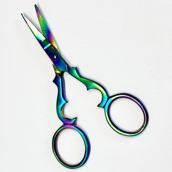 Iridescent Blue Scissors