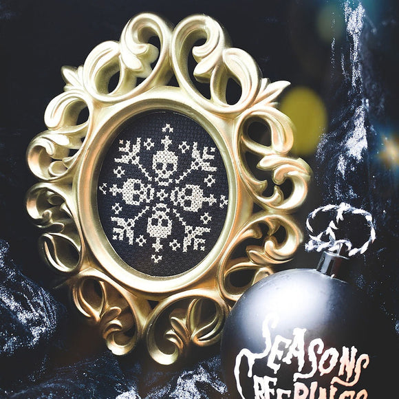 Gothic Snowflake Kit by Witchy Stitcher