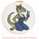 POP-UP SHOP! ALL THREE Dinosaur Pin-Up Kits by Happy Sloth