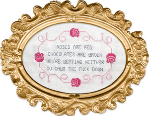 PDF: Roses Are Red by Very Cross Stitching