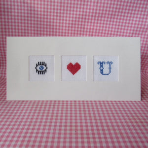 Valentine Greeting Card Kit: I Love You