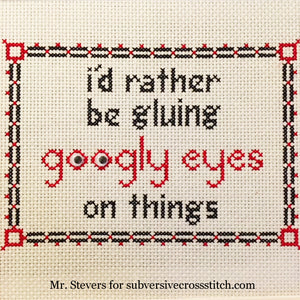 PDF: I'd Rather Be Gluing Googly Eyes On Things by Mr. Stevers